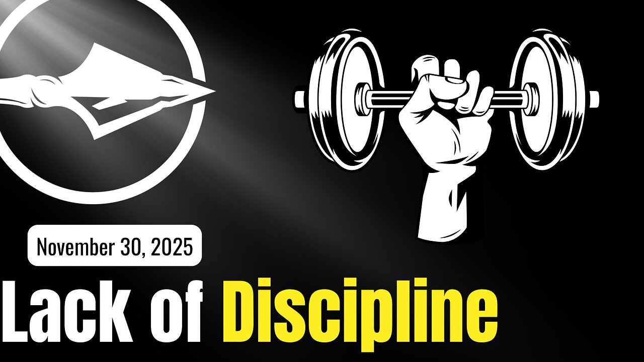 Lack of discipline? | Pastor Anthony Thomas & Ron Repice