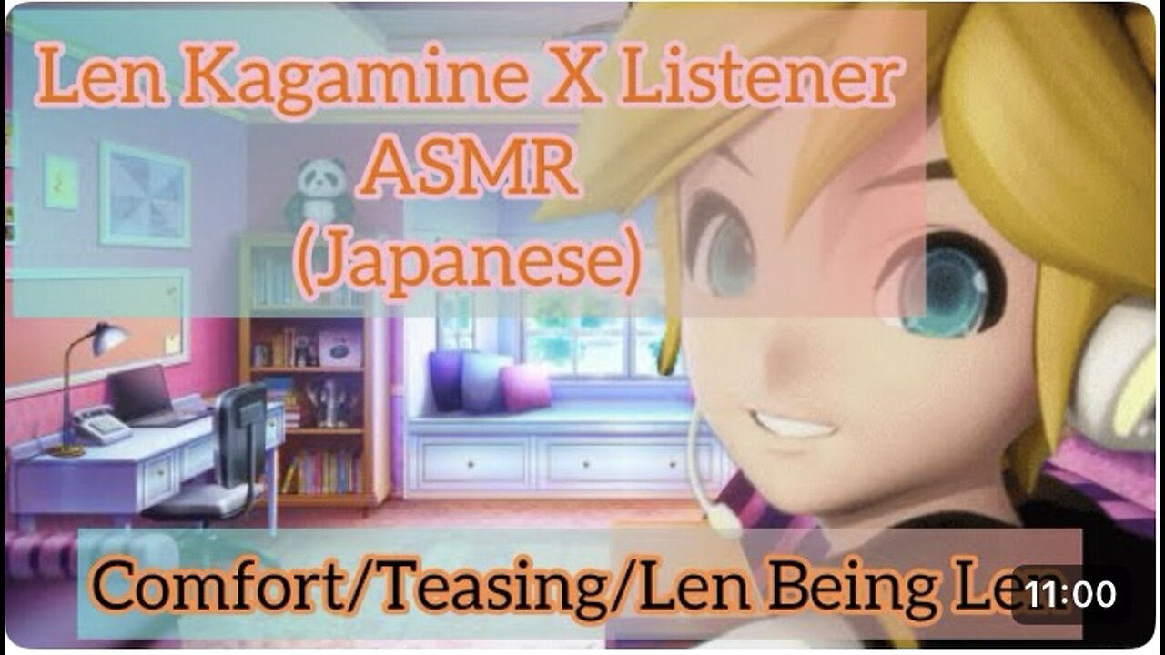 Len Distracts Listener Doing Homework ASMR (Len Kagamine x Tsundere Listener)