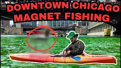 Unbelievable Discoveries: Green Dye River Magnet Fishing Fun
