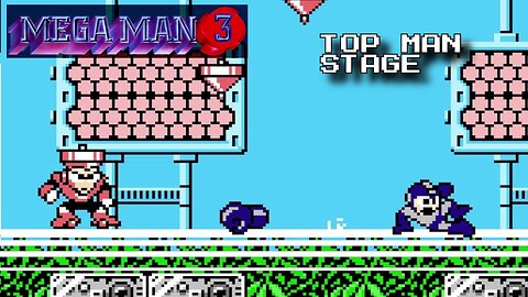 Mega Man 3 (NES) - 3. Top Man stage