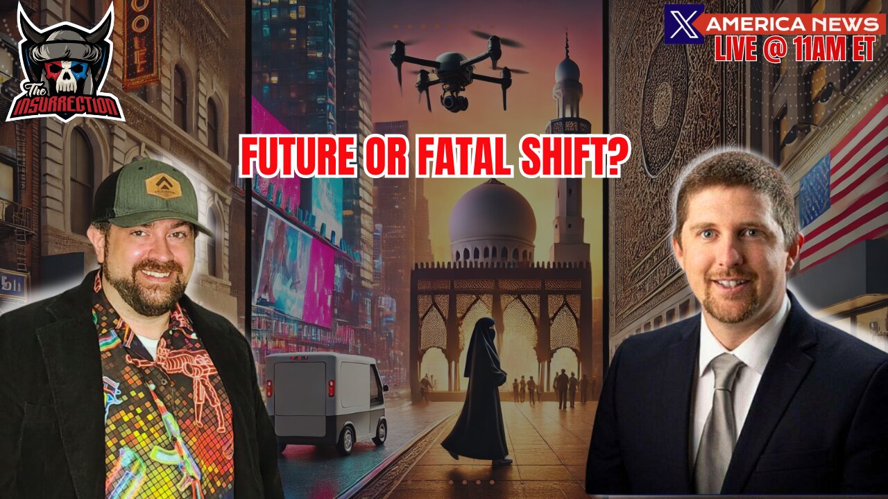 Robots Hit the Road. Islamification of New York. 🤖🛣️🕌