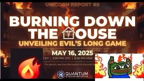 U8 Burning Down the House promo