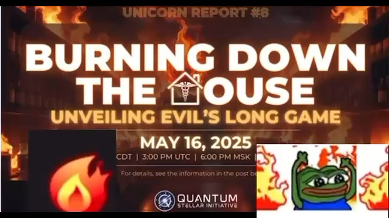 U8 Burning Down the House promo