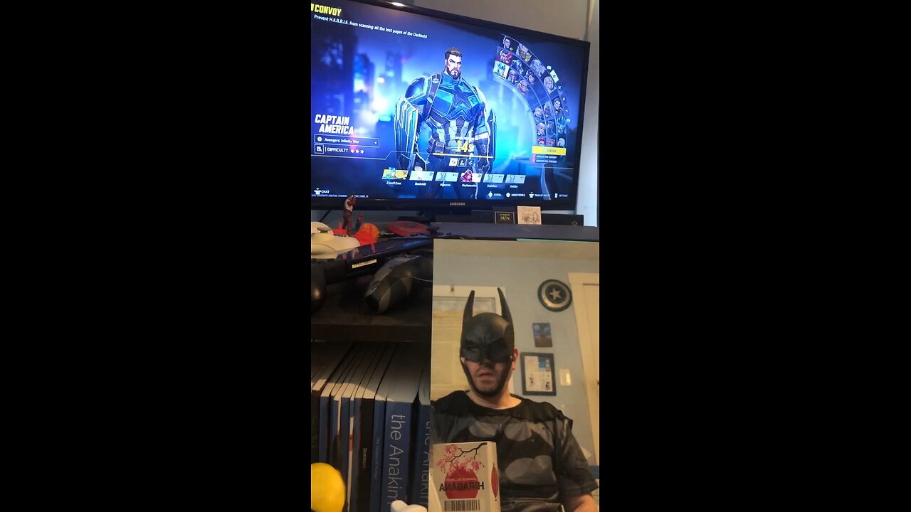 Bat-Dan playing Marvel Rivals