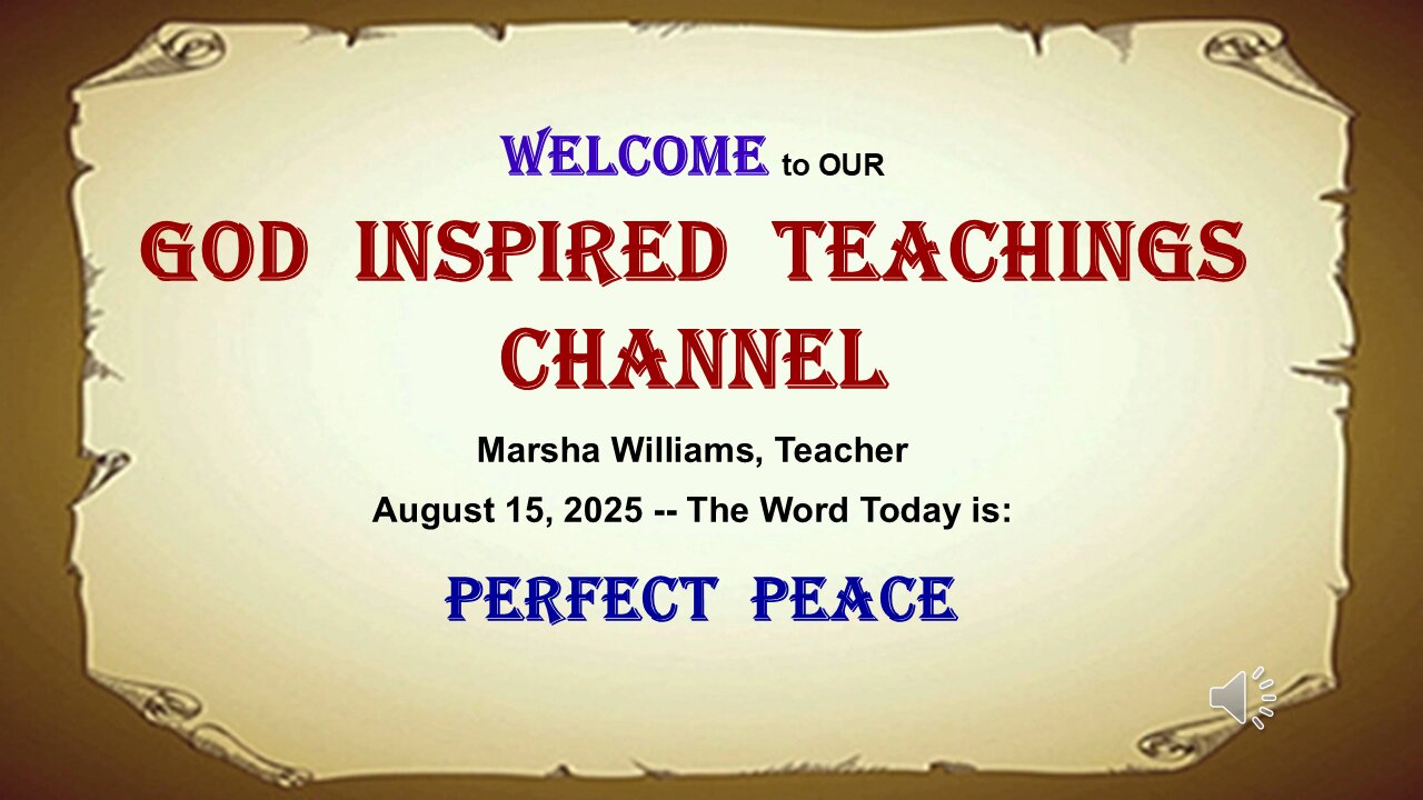 Perfect Peace