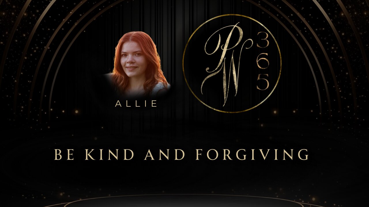 Be Kind And Forgiving