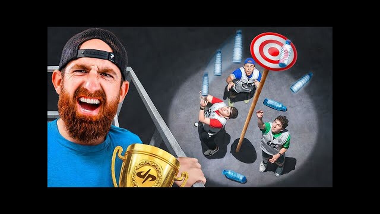 20 YouTubers Compete in Biggest Trick Shot Contest Ever!