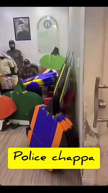 POLICE RADE ON KITE SELLERS