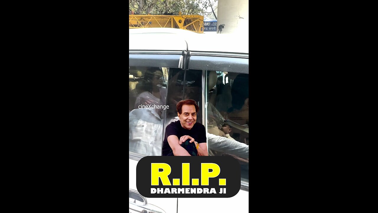 Dharmendra ji passed away “A true star has departed. Thank you for the memories, Dharam Paji. Rest