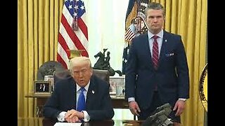 LIVE: President Trump and Secretary of Defense Pete Hegseth Make an Announcement - 5/20/25
