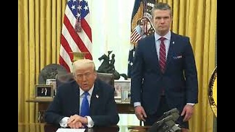 LIVE: President Trump and Secretary of Defense Pete Hegseth Make an Announcement - 5/20/25