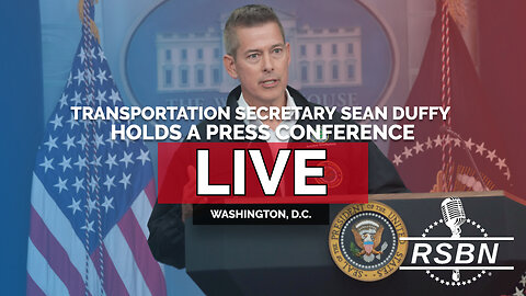 LIVE: Transportation Secretary Sean Duffy Holds a Press Conference - 5/12/25