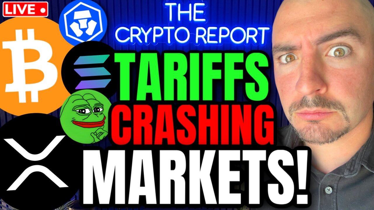 Tariffs VS Bitcoin (BREAKING NEWS!) Crypto SLIPPING Lower?