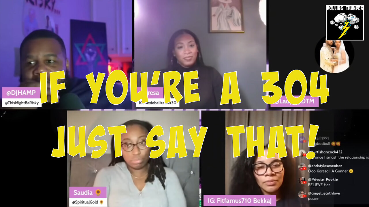 If You're a 304, Just Say That! | Systemic Misandry | Somalian Ninja Wakeup Call | Social Media Ban