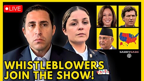 TUCKER CARLSON 9/11, WHISTLEBLOWERS JOIN, KAMALA BLAMES BIDEN, NEPAL CHAOS, RED vs BLUE STATES