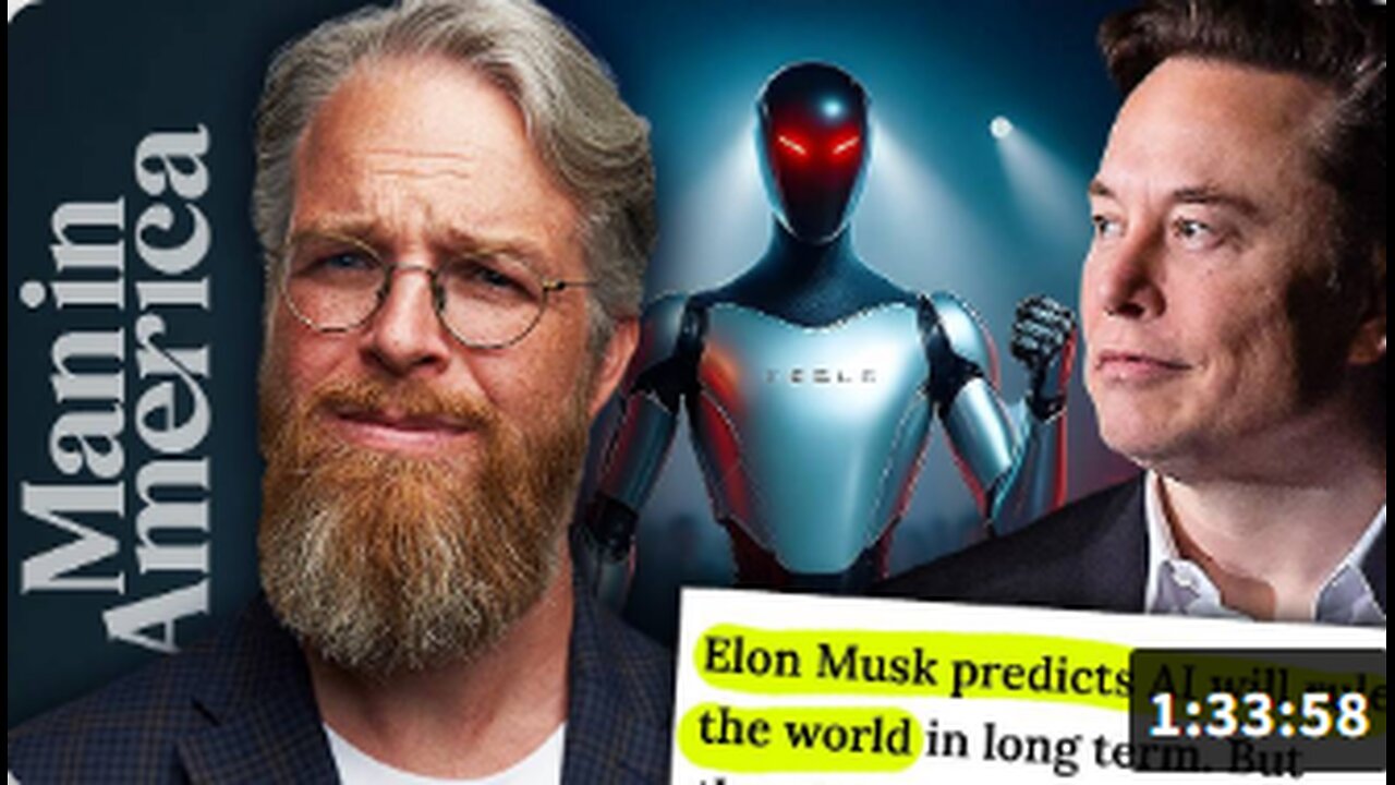 Elon Says the Quiet Part Out Loud: AI Will RULE Humans, No More Money, BILLIONS of Robots