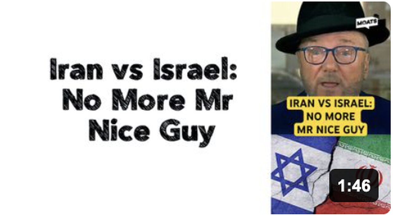 Iran vs Israel: No More Mr Nice Guy