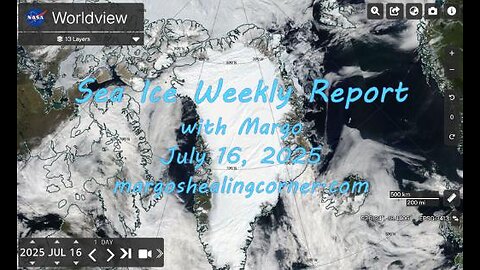 Sea Ice Weekly Report with Margo (July 16, 2025)