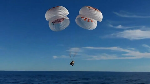 Splashdown of Dragon confirmed – welcome back to Earth, Nick, Suni, Butch, and Aleks!