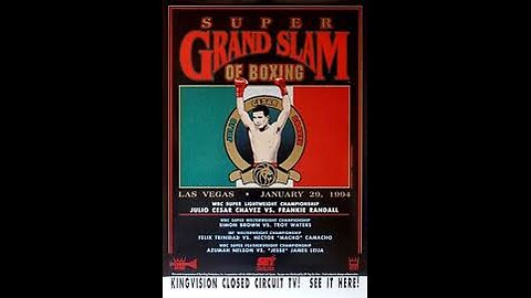 Felix Trinidad vs Hector "Macho" Camacho - Jan 29 1994 - IBF Welterweight Title