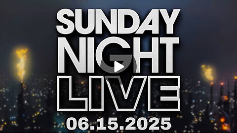 6 15 25 Sunday Night Live Trump Says Israel/Iran Peace Deal Could Be ‘Easily’ Done