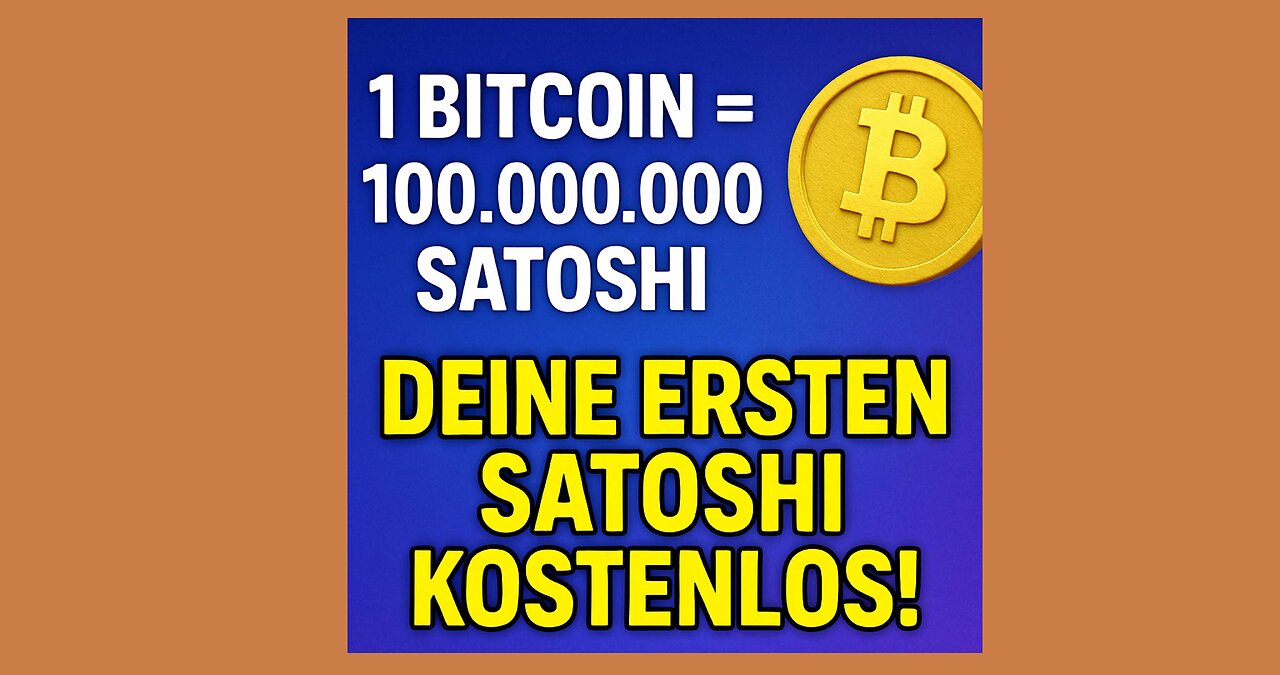 Deine ersten Satoshi kostenlos!