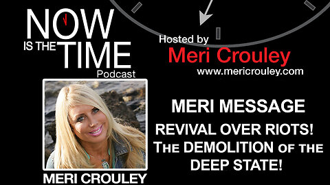 REVIVAL OVER RIOTS! The DEMOLITION of the DEEP STATE! Must WATCH!