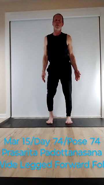 Prasarita Padottanasana / Wide Legged Forward Fold