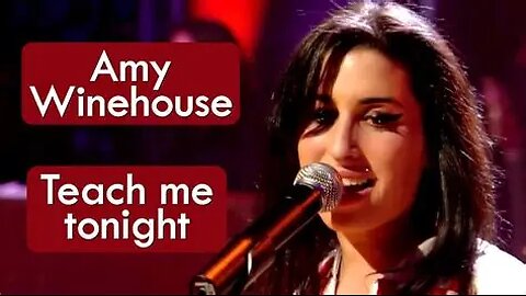 Amy Winehouse sings Dinah Washington Jazz
