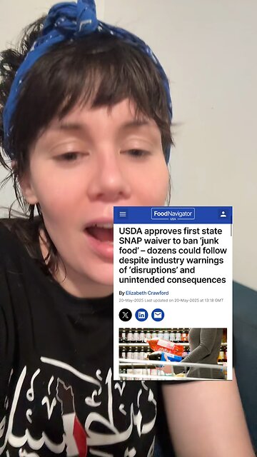 No Junk Food for Poors!