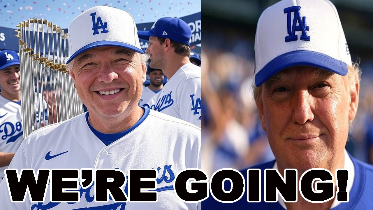 TRUMP DERANGED LOSERS PANIC! SLAM World Series Champ Dodgers for visiting Trump at White House!