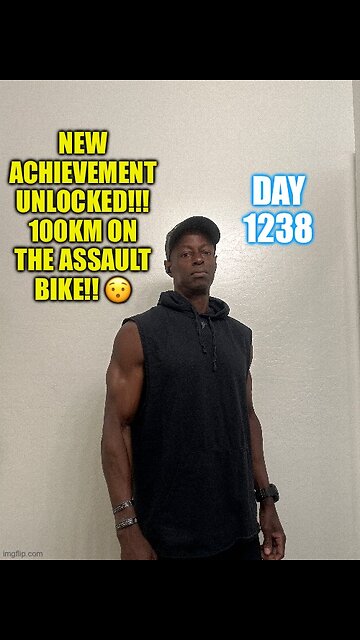 New Achievement Unlocked!!! 100km on the Assault Bike!!! (TD 1238)
