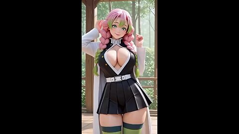 Mitsuri Kanroji Demon Slayer Infinity Castle #eveningstar #mmd Shake It To The Max #kimetsunoyaiba