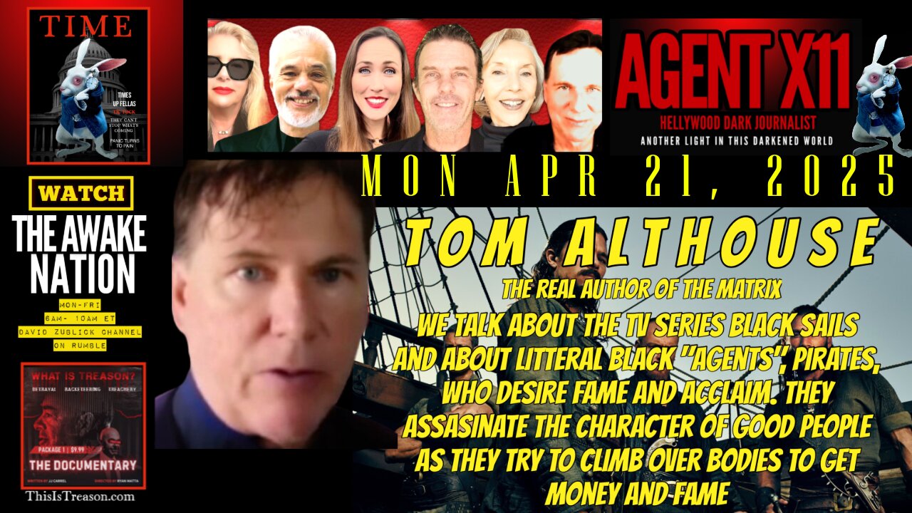 AGENT X11: EP 192: TOM ALTHOUSE THE REAL AUTHOR OF THE MATRIX