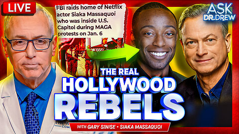 Hollywood's Conservative Rebels: Gary Sinise (Lt. Dan in Forrest Gump) & Siaka Massaquoi (Raided By FBI After Jan 6) – Ask Dr. Drew