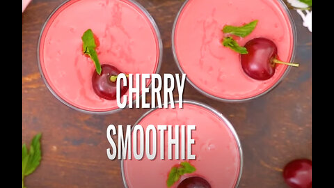 Delicious Cherry smoothie
