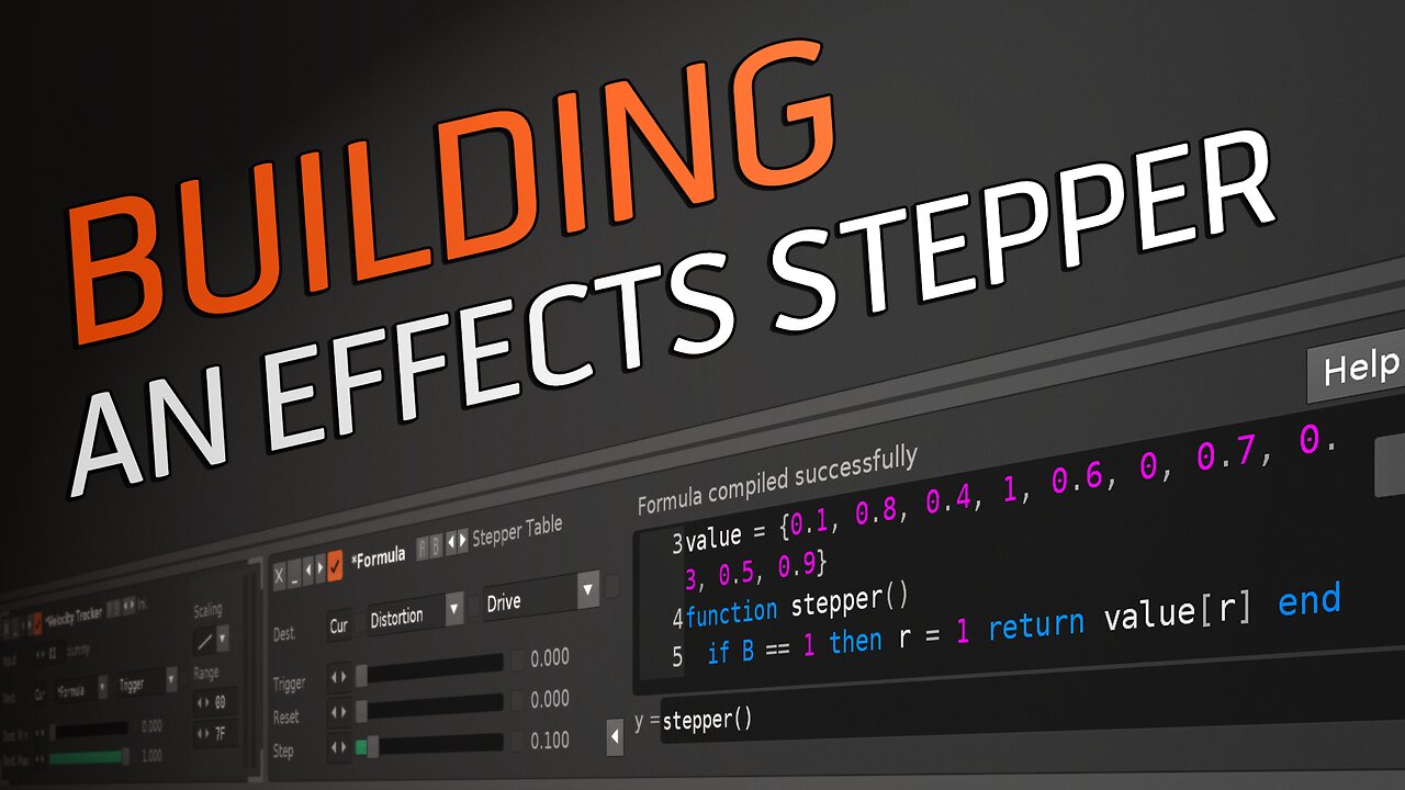 Building An Effects Stepper