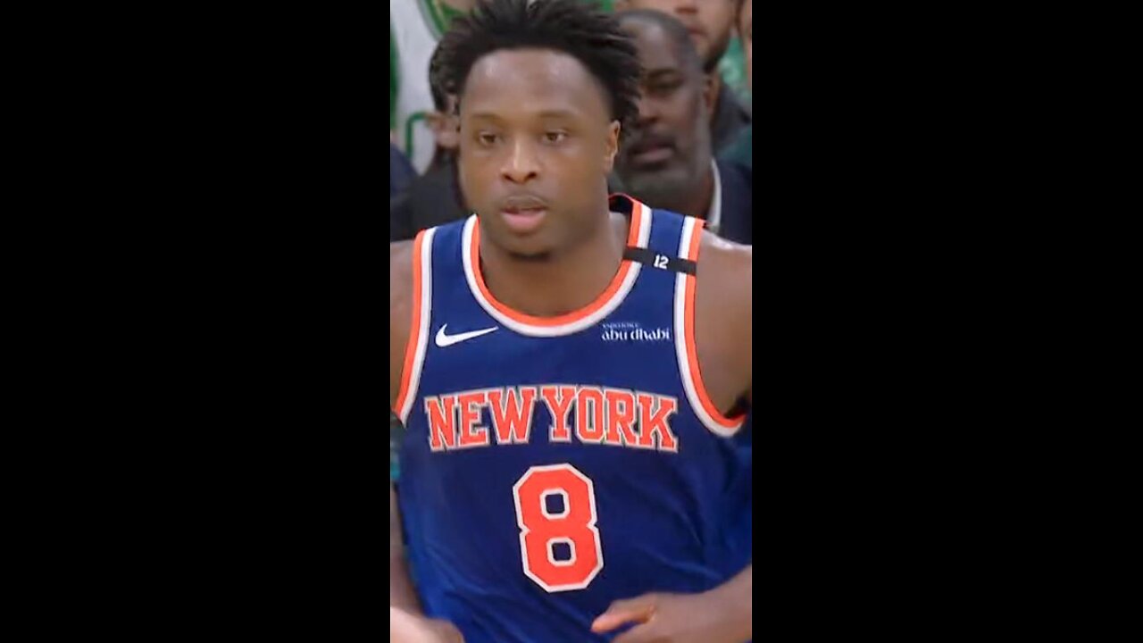 OG Anunoby Throws Down a Powerful Dunk to Tie It Up! 💥🔥