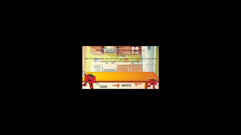 cartoon animation video story of two tomatoes 🍅🍅