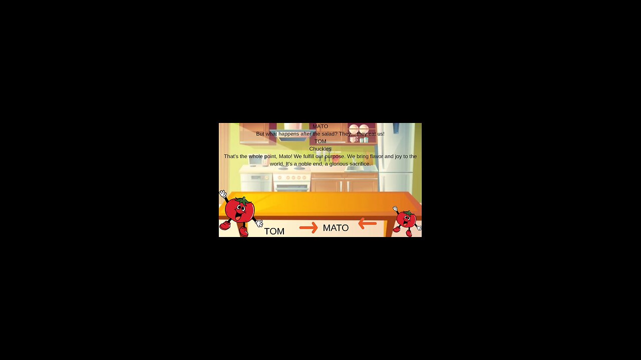 cartoon animation video story of two tomatoes 🍅🍅