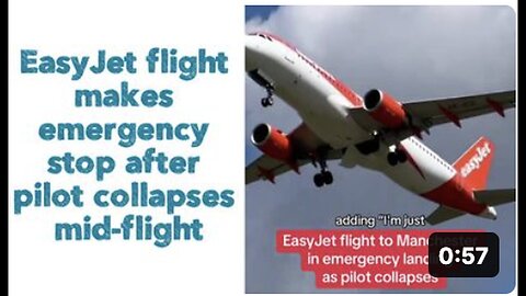 "Dramatic Mid-Flight Emergency: EasyJet Pilot Collapses, Prompting Urgent Landing"
