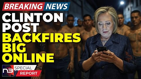 🚨BREAKING: Internet ERUPTS After Crooked Hillary's Latest Defense Gets 868,000 Views Then LOCKED!