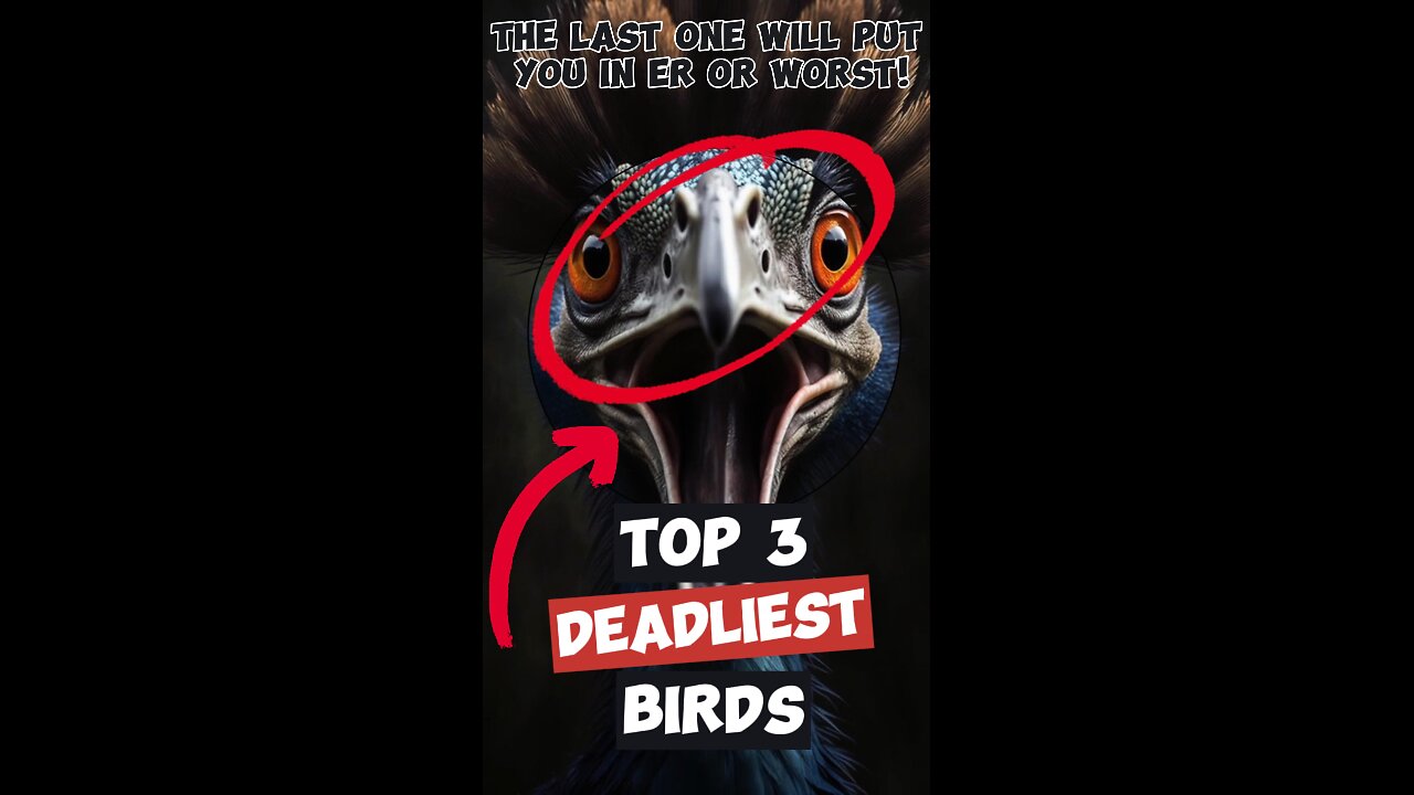 Top 3 deadliest birds