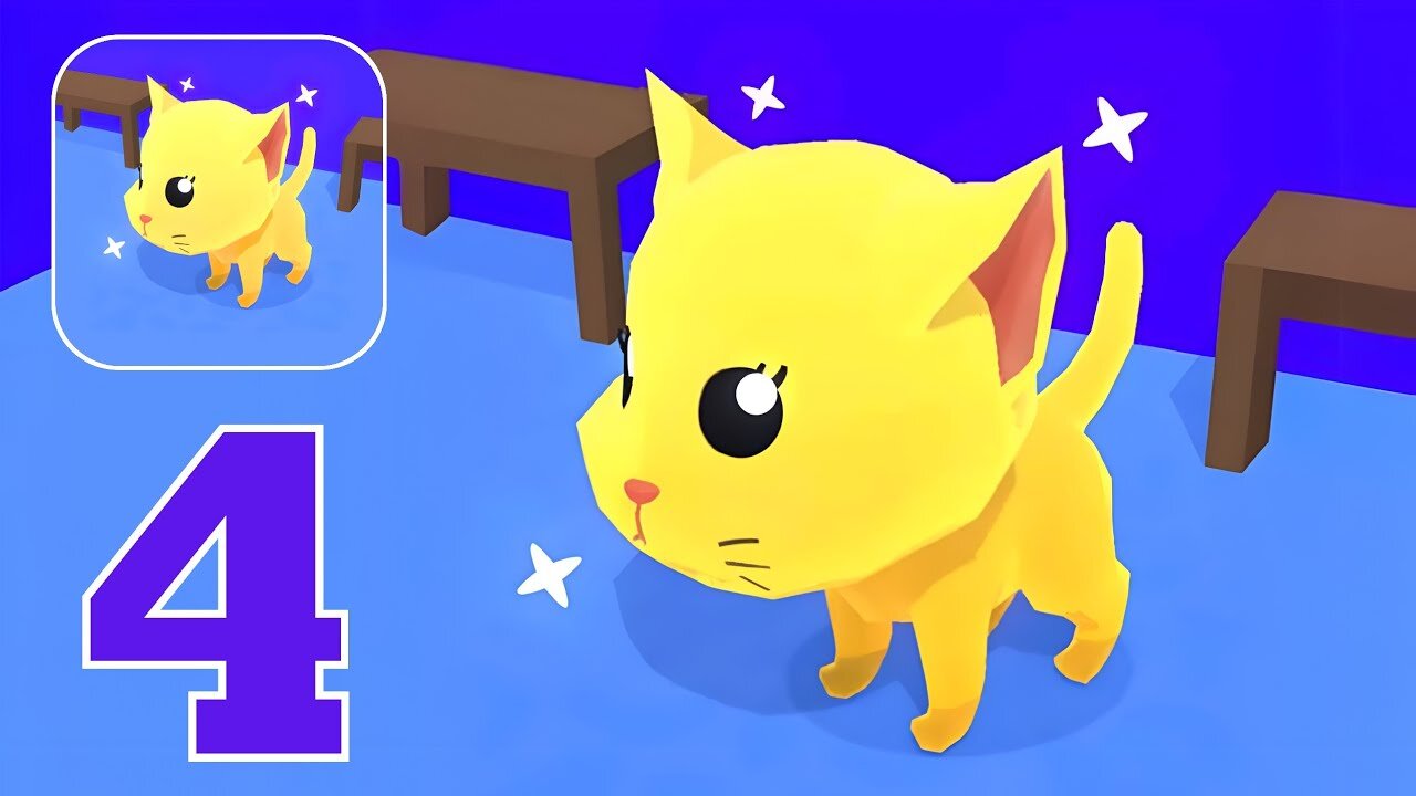 Cat Escape - Gameplay Walkthrough | Part 4 (iOS, Android)