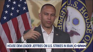 Rep Hakeem Jeffries Claims Congress Changed Rules On War Powers Act