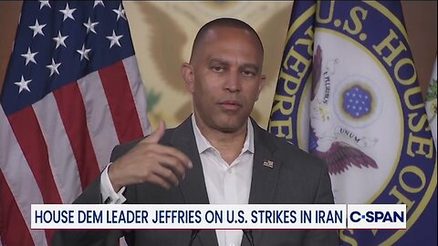 Rep Hakeem Jeffries Claims Congress Changed Rules On War Powers Act