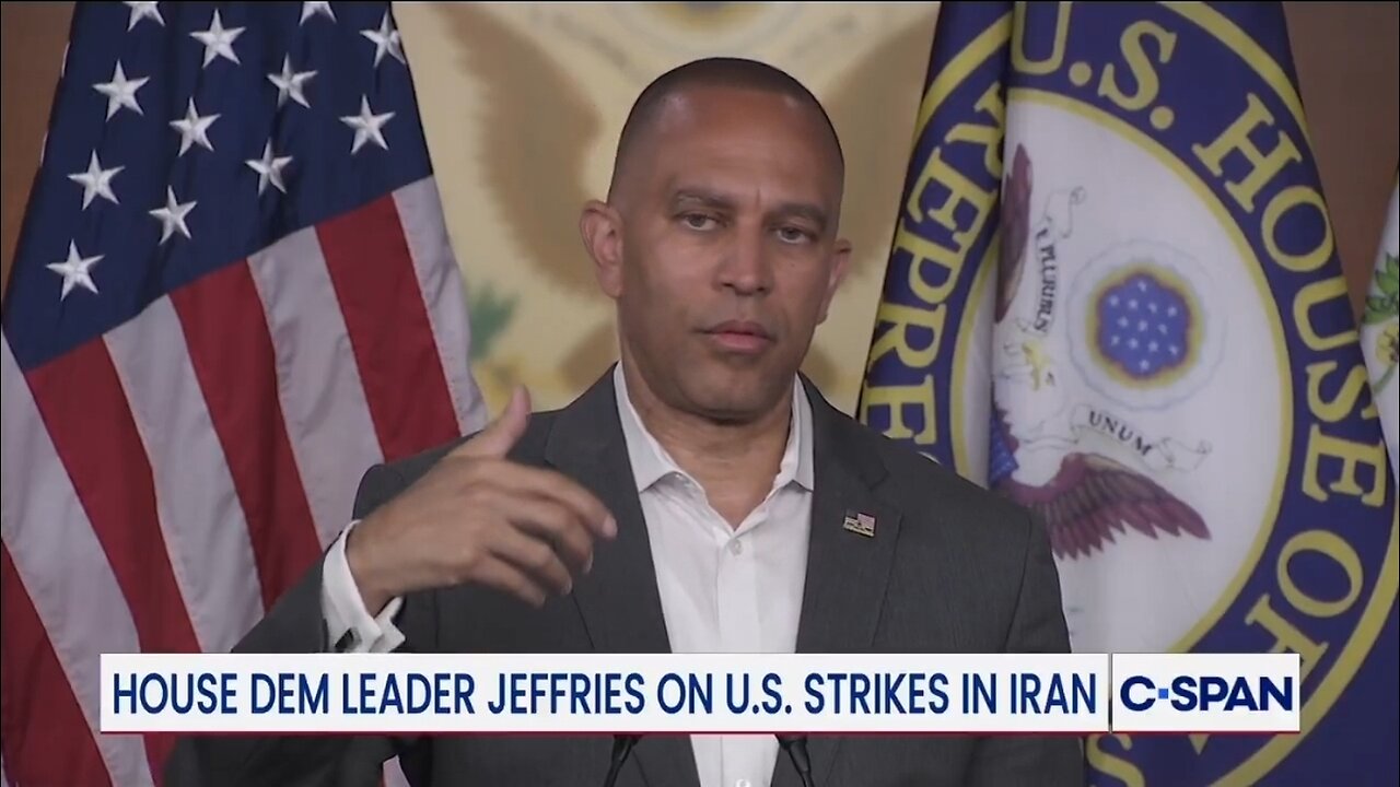 Rep Hakeem Jeffries Claims Congress Changed Rules On War Powers Act
