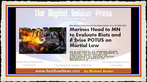 Marines Head to MN To Evaluate Riots and Advise POTUS on Martial Law