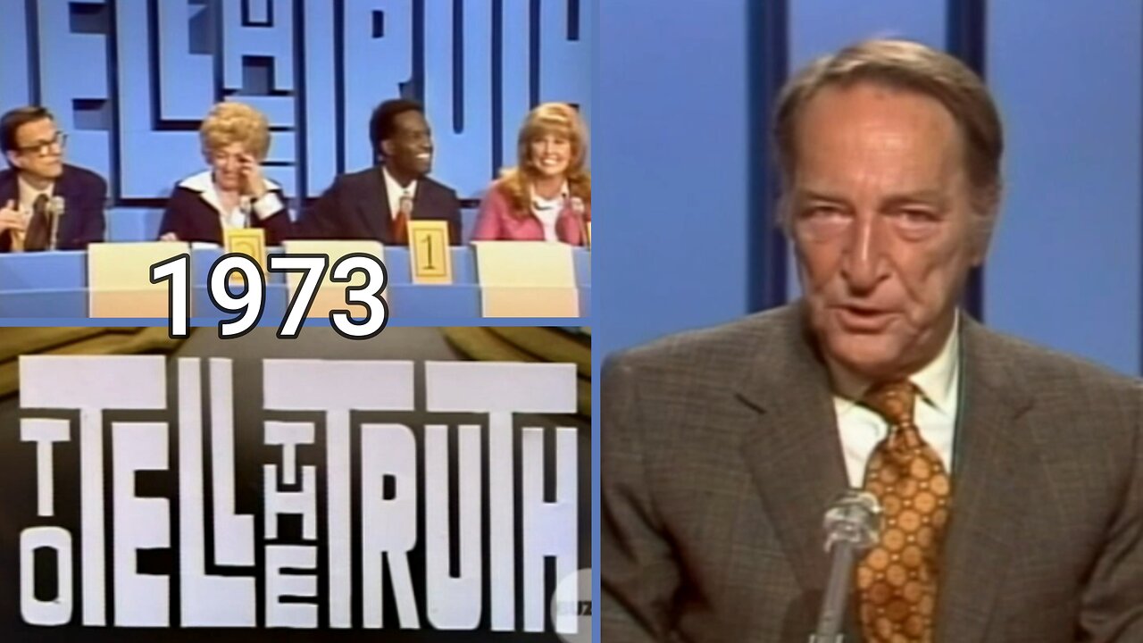 To Tell The Truth (1973) Gary Moore Hosts Classic Game Show Episode