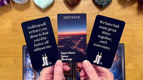 THIS PERSON IS KEEPING A DISTANCE BECAUSE THEY HURT YOU... BUT IT'S NOT WHAT THEY WANT!! 😰